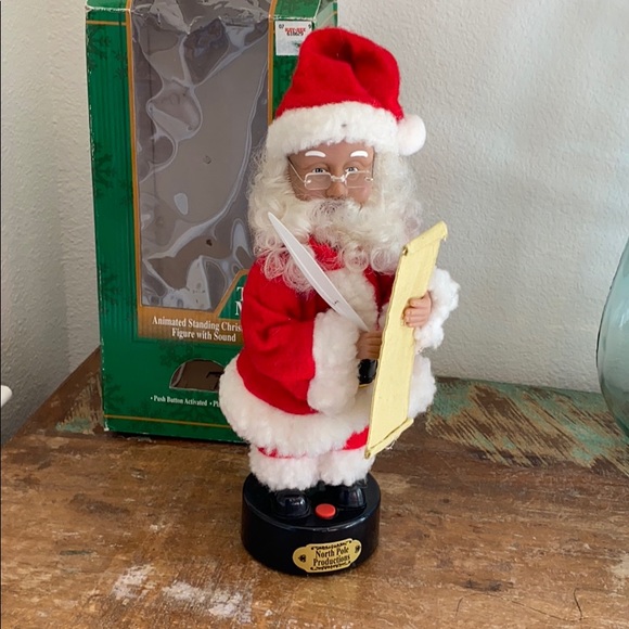 Animated Santa Claus Gemmy collection vintage - Picture 11 of 15